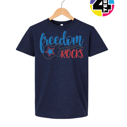 Freedom Rocks Guitar Youth Tee