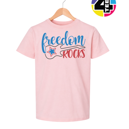 Freedom Rocks Guitar Youth Tee
