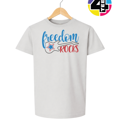 Freedom Rocks Guitar Youth Tee