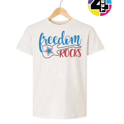 Freedom Rocks Guitar Youth Tee