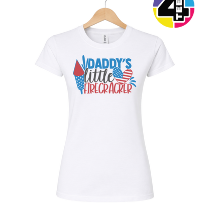 Daddy’s Little Firecracker Women's Tee