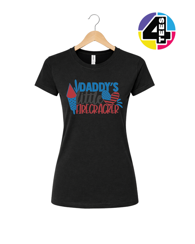 Daddy’s Little Firecracker Women's Tee