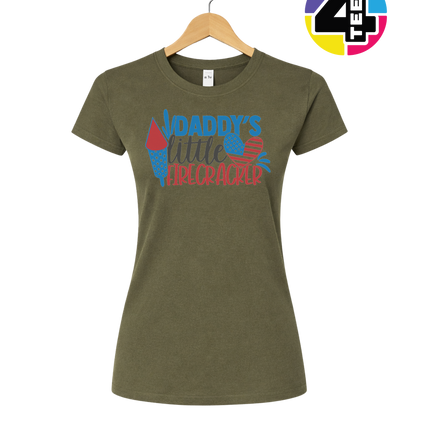 Daddy’s Little Firecracker Women's Tee