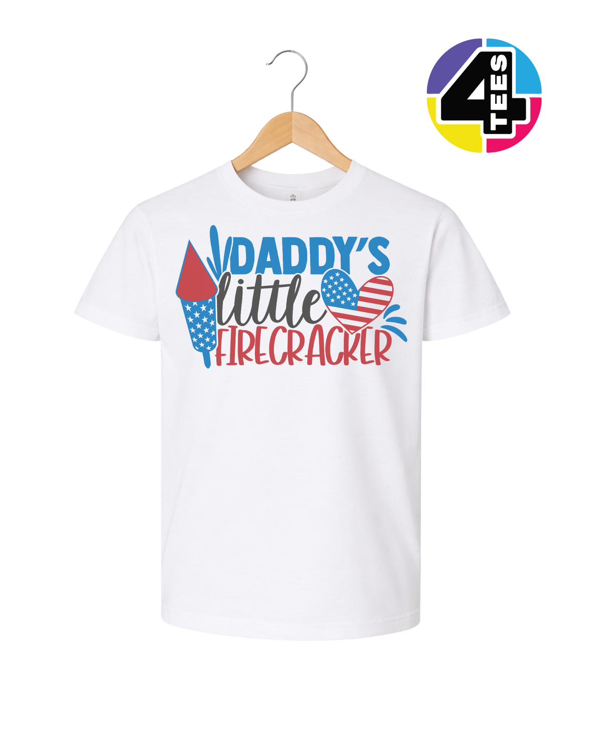 Daddy’s Little Firecracker Youth Tee