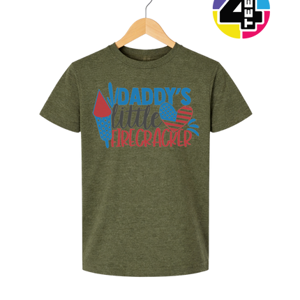Daddy’s Little Firecracker Youth Tee
