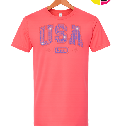 Spangle USA 1776 Tee
