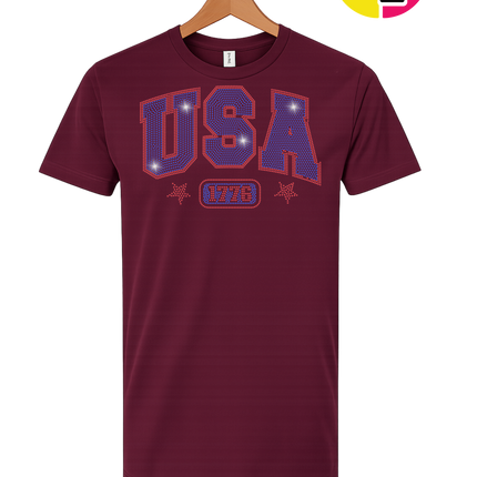 Spangle USA 1776 Tee