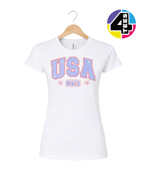 Spangle USA 1776 Women's Tee