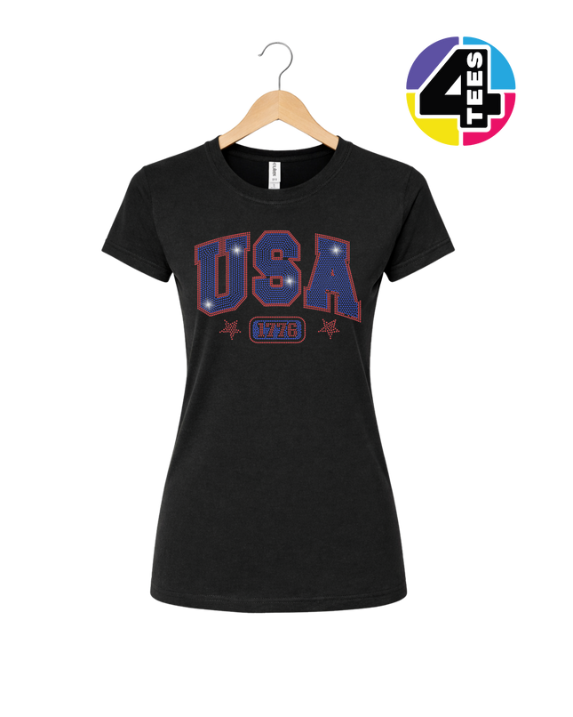Spangle USA 1776 Women's Tee