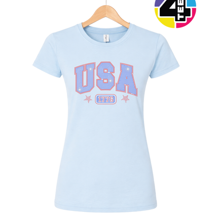 Spangle USA 1776 Women's Tee