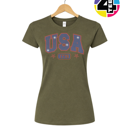 Spangle USA 1776 Women's Tee