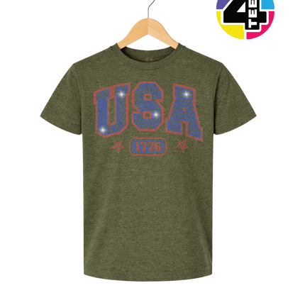 Spangle USA 1776 Youth Tee