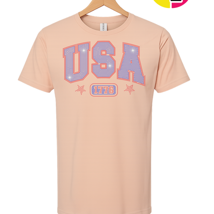 Spangle USA 1776 Tee