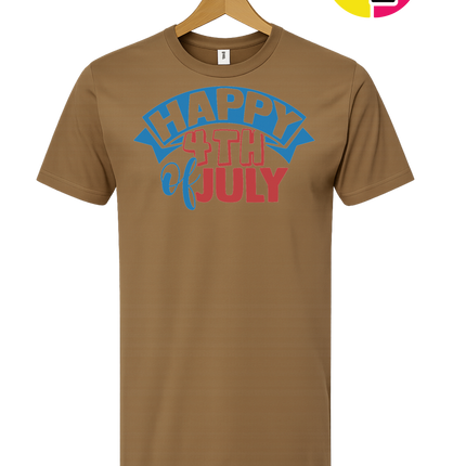 Happy 4th of July Banner Tee