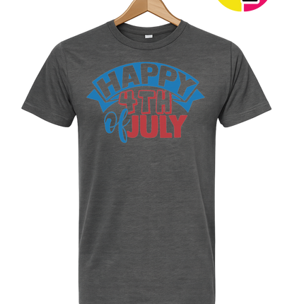 Happy 4th of July Banner Tee