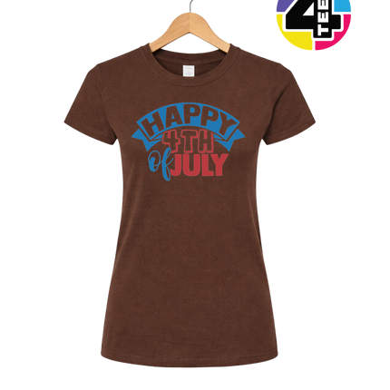 Happy 4th of July Banner Women's Tee