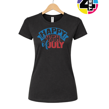 Happy 4th of July Banner Women's Tee