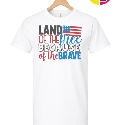 Land of the Free Brave Tee