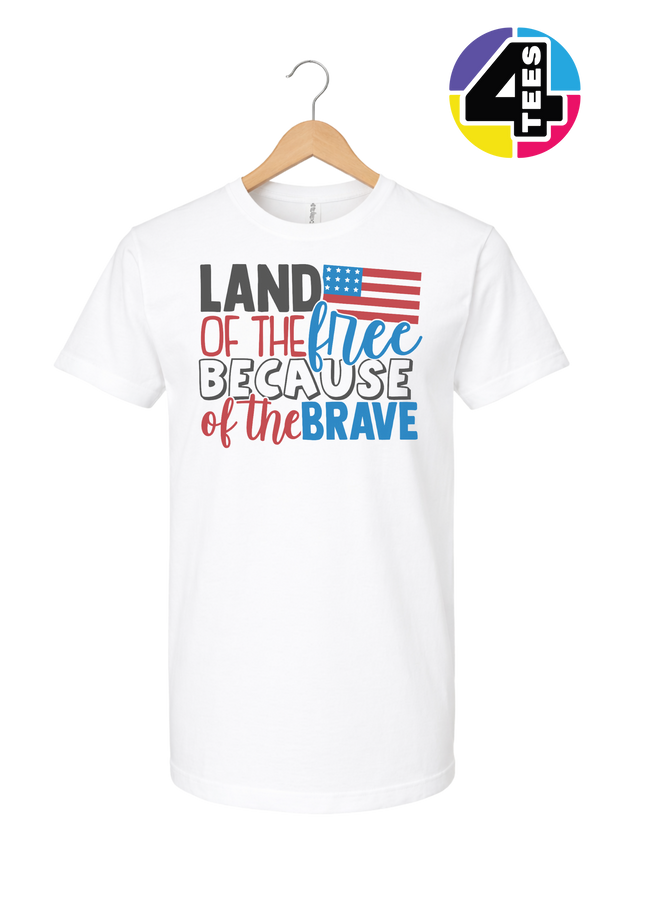 Land of the Free Brave Tee
