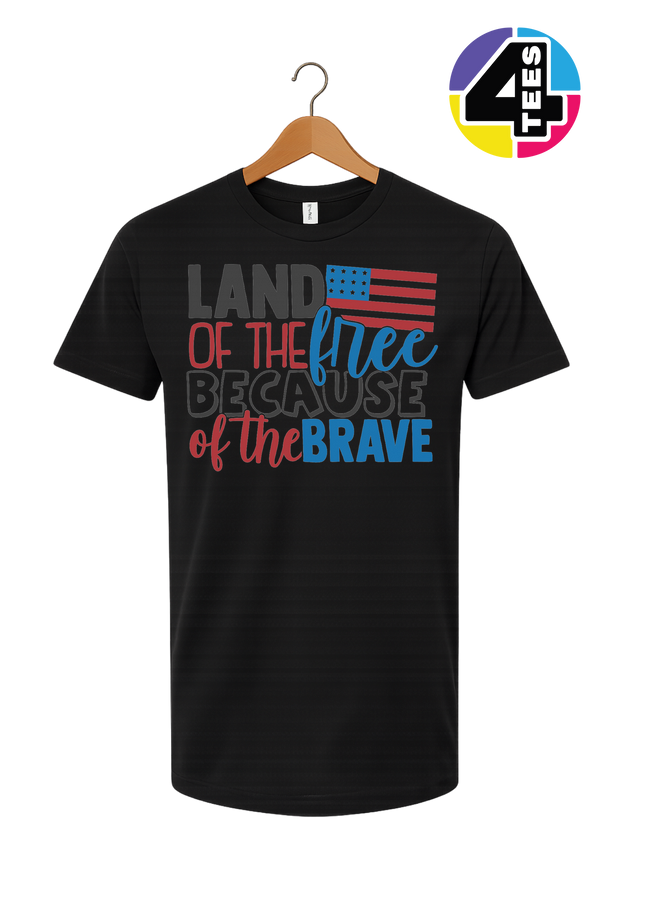 Land of the Free Brave Tee