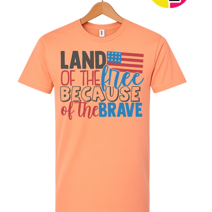Land of the Free Brave Tee