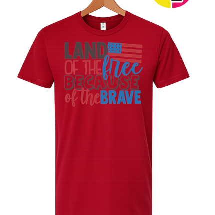 Land of the Free Brave Tee