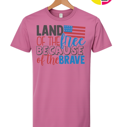 Land of the Free Brave Tee
