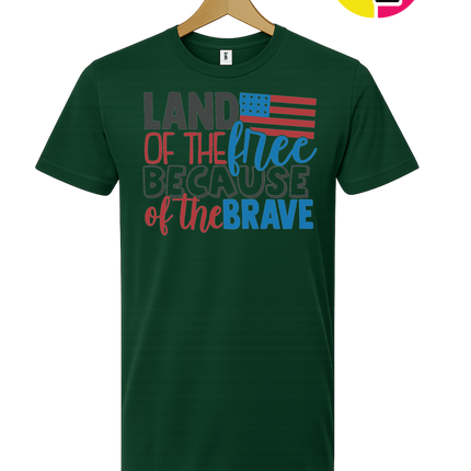Land of the Free Brave Tee
