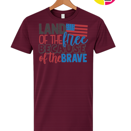 Land of the Free Brave Tee