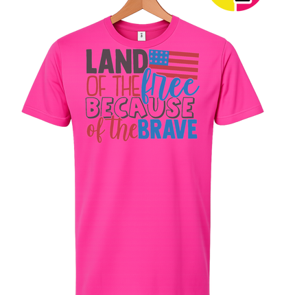 Land of the Free Brave Tee