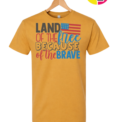 Land of the Free Brave Tee