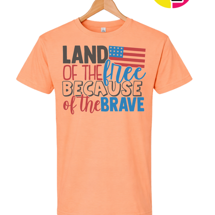Land of the Free Brave Tee