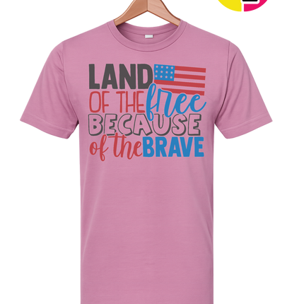 Land of the Free Brave Tee