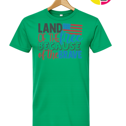 Land of the Free Brave Tee