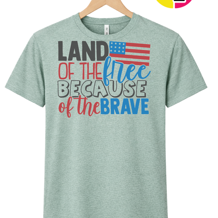 Land of the Free Brave Tee