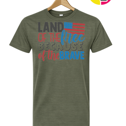 Land of the Free Brave Tee