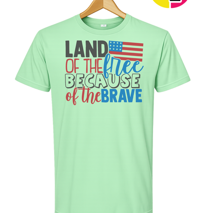Land of the Free Brave Tee