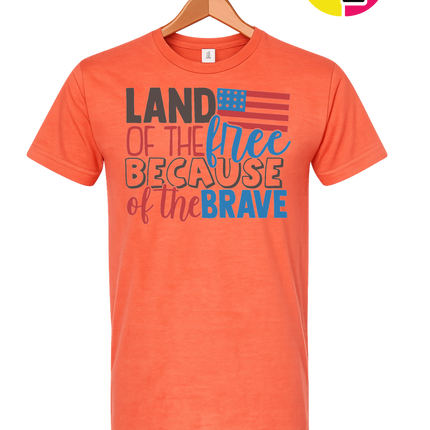 Land of the Free Brave Tee