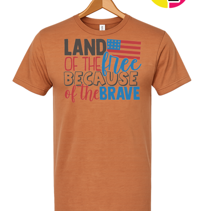 Land of the Free Brave Tee