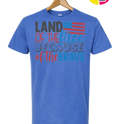 Land of the Free Brave Tee
