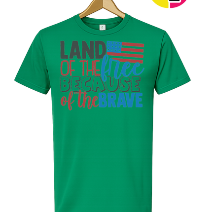 Land of the Free Brave Tee