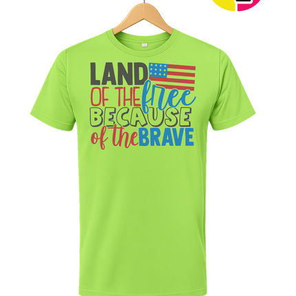 Land of the Free Brave Tee