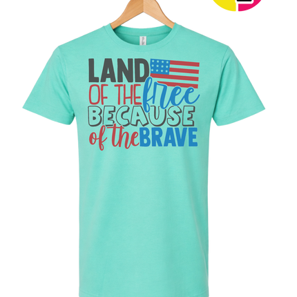 Land of the Free Brave Tee
