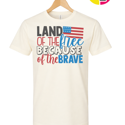 Land of the Free Brave Tee