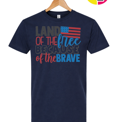 Land of the Free Brave Tee