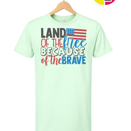 Land of the Free Brave Tee