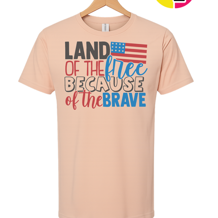 Land of the Free Brave Tee