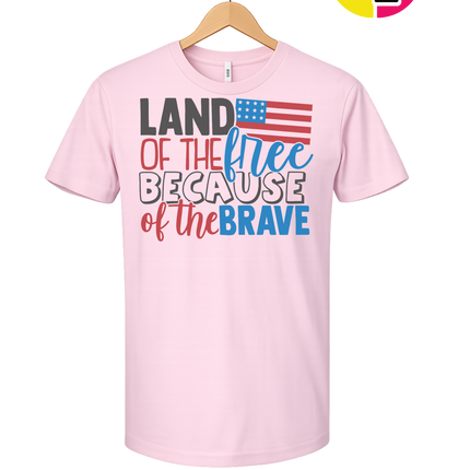 Land of the Free Brave Tee
