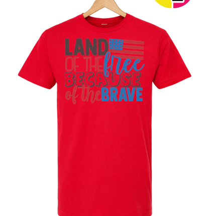 Land of the Free Brave Tee