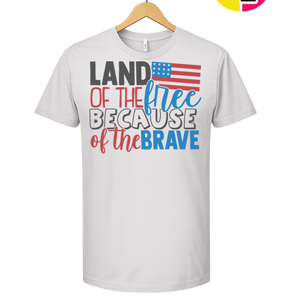 Land of the Free Brave Tee